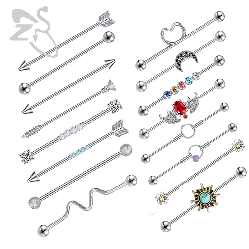 Body Jewelry Surgical Steel - ZS-anillo de acero quirúrgico para mujer,