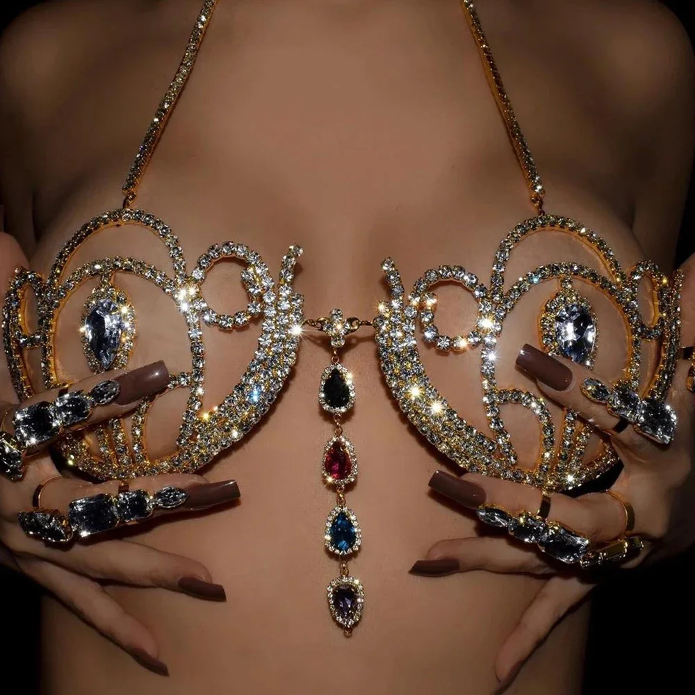 Sujetador de Bikini de diamant - Body Jewelry Retainers reseña y precio