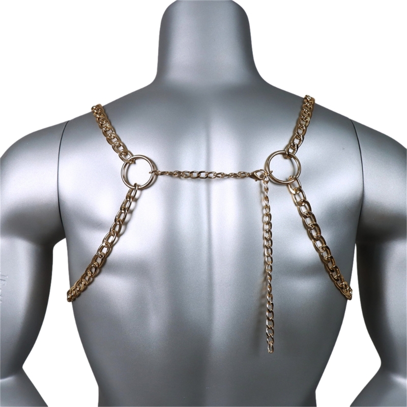 Cadena Metal para pecho para h - Body Jewelry Retainers reseña y precio
