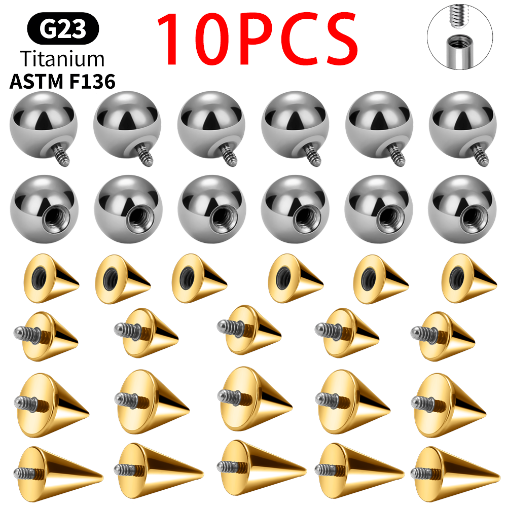 Repuesto de Cono de Bola de Ti - Body Jewelry Replacement Ball reseña y precio