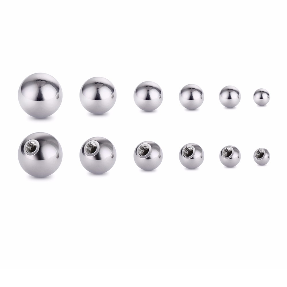 20 piezas de bolas redondas de - Body Jewelry Replacement Ball reseña y precio