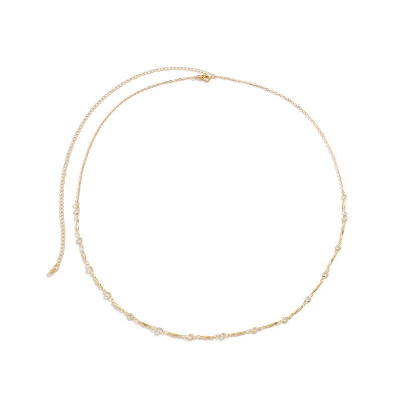 Cadena de cintura delicada y e - Body Jewelry For You reseña y precio